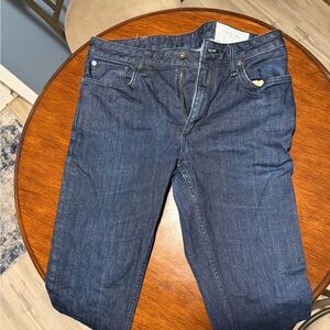 rag & bone Men's Slim Jeans in Dark Blue